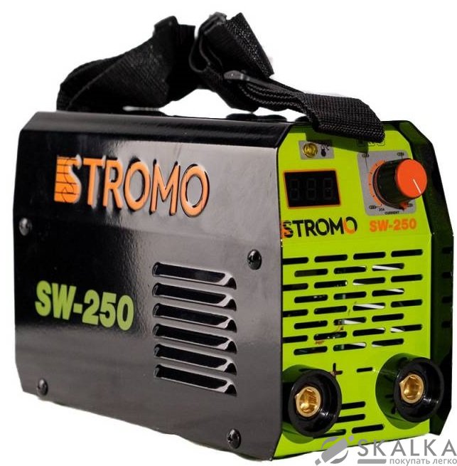 На фото Сварочный инвертор Stromo SW-250 с дисплеем