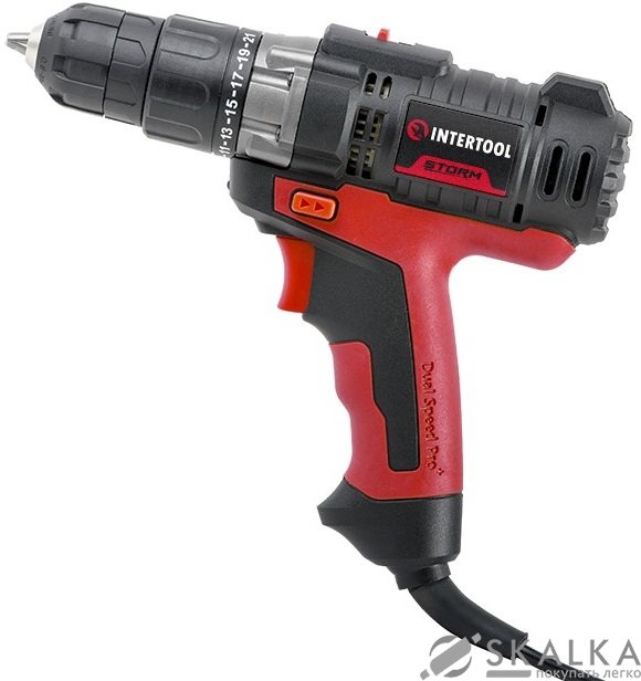 На фото Шуруповерт сетевой Intertool 420 Вт (WT-0104)