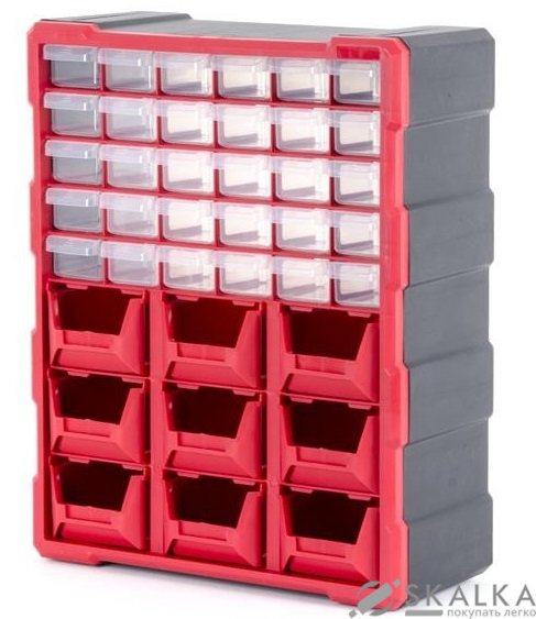 Органайзер Intertool 19" 475х380х160 мм 39 ячеек (BX-4015) На фото Органайзер Intertool 19" 475х380х160 мм 39 ячеек (BX-4015)