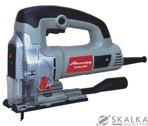 На фото Лобзик электрический Авангард ЛЭ-80/760Л с лазерной направляющей