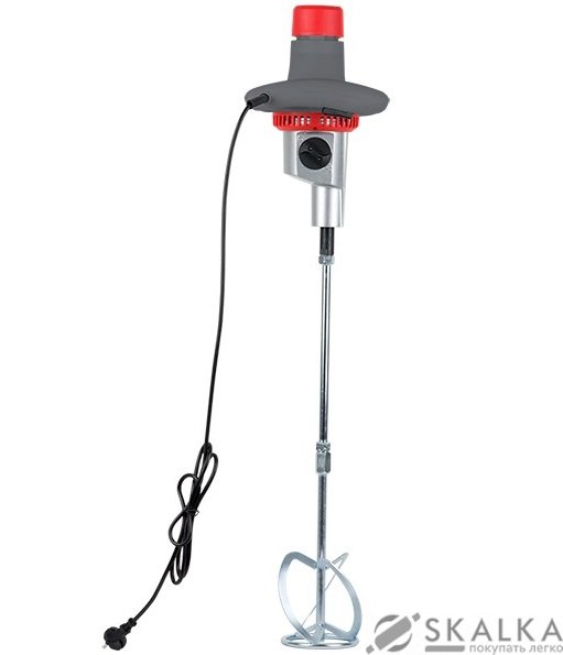 На фото Миксер электрический Intertool 1200 Вт, 2 скорости, max 40 Nm, насадка 120 мм (DT-0130)