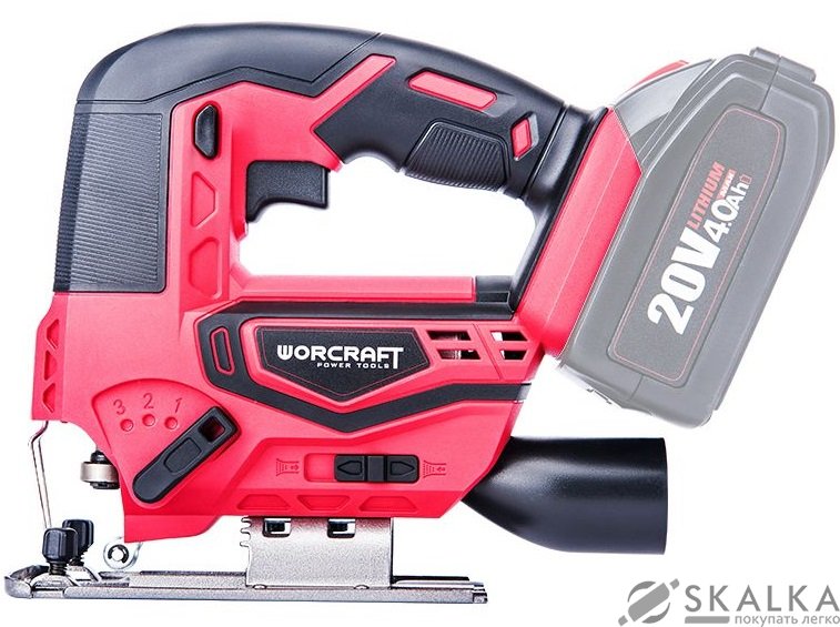Лобзик аккумуляторный Worcraft CJS-S20Li (13008) На фото Лобзик аккумуляторный Worcraft CJS-S20Li (13008)