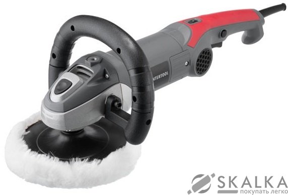 На фото Машина полировальная Intertool 1400 Вт, 1000-3000 об/мин, 180 мм (DT-0280)