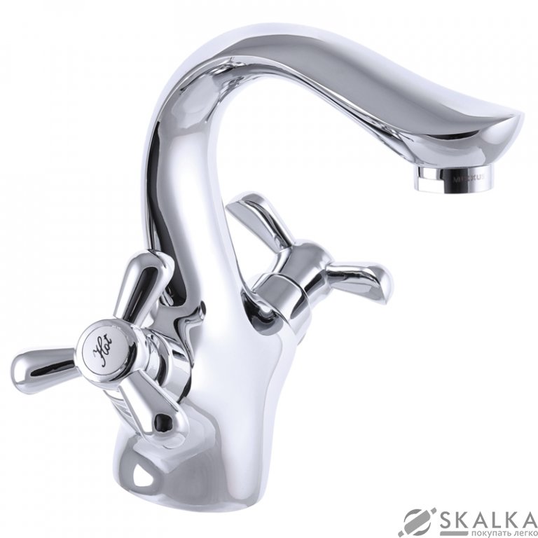 Смеситель для раковины MIXXUS VEGA 161 (MI2771) На фото Смеситель для раковины MIXXUS VEGA 161 (MI2771)