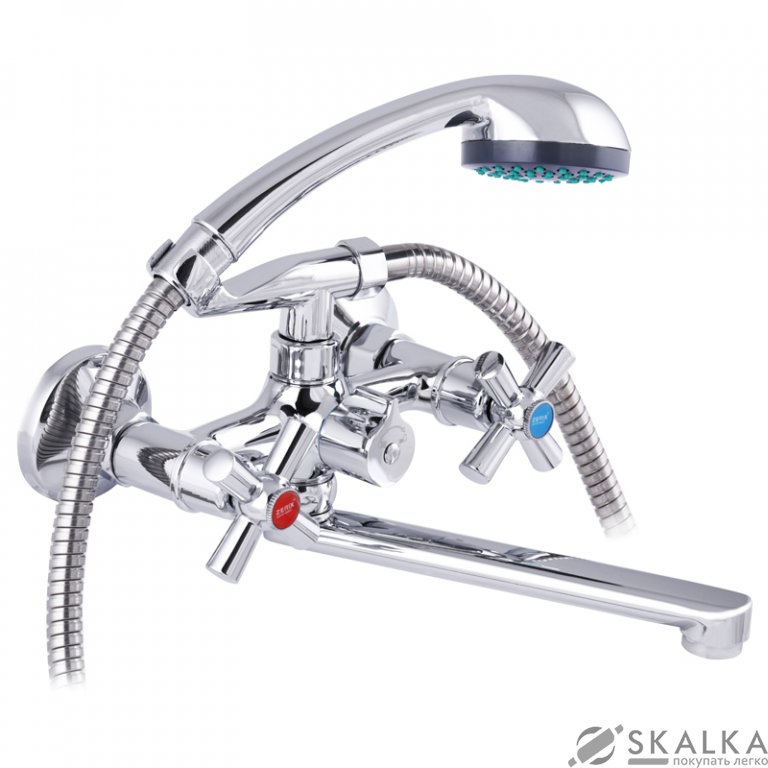 Смеситель для ванны ZERIX DMT-3-B 722 (ZX2939) На фото Смеситель для ванны ZERIX DMT-3-B 722 (ZX2939)