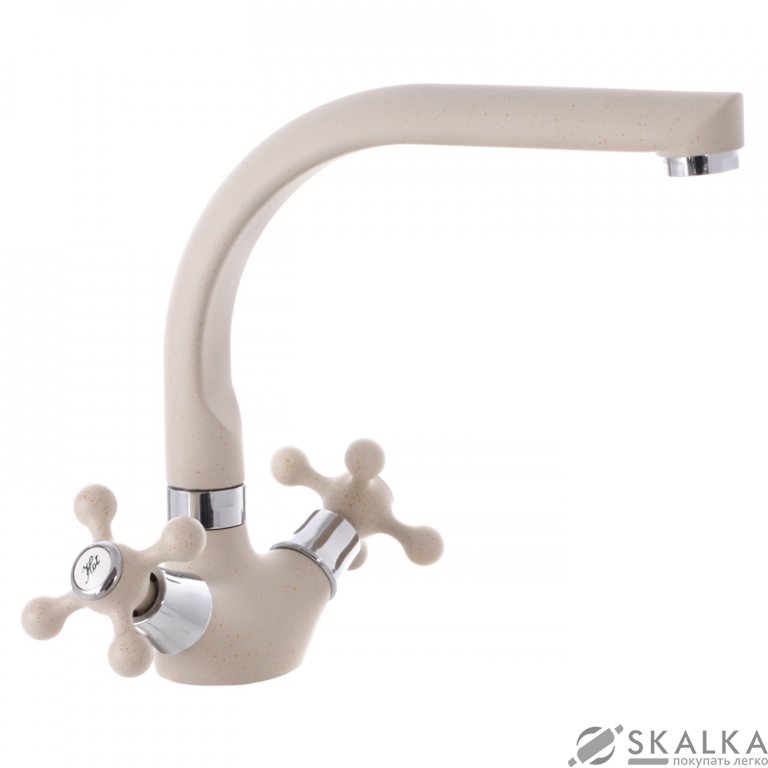 Смеситель для кухни MIXXUS COLOR 273 BEIGE (MI2762) На фото Смеситель для кухни MIXXUS COLOR 273 BEIGE (MI2762)