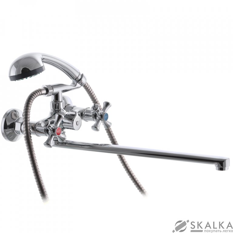 На фото Смеситель для ванны ZERIX DMT-B 827 (ZX3050)