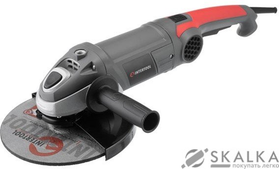 Шлифмашина угловая Intertool 2000Вт, 230мм (DT-0290) На фото Шлифмашина угловая Intertool 2000Вт, 230мм (DT-0290)