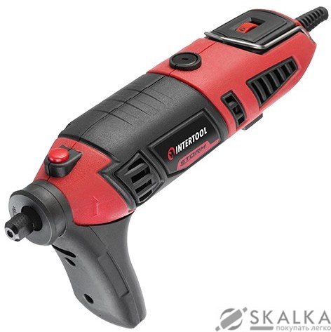На фото Шлифмашина прямая Intertool STORM (гравер), 170Вт, 120ед (WT-0516)