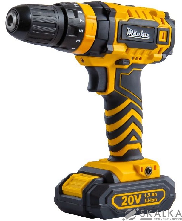 Шуруповерт аккумуляторный Machtz MCD-20I-Li (11017) На фото Шуруповерт аккумуляторный Machtz MCD-20I-Li (11017)