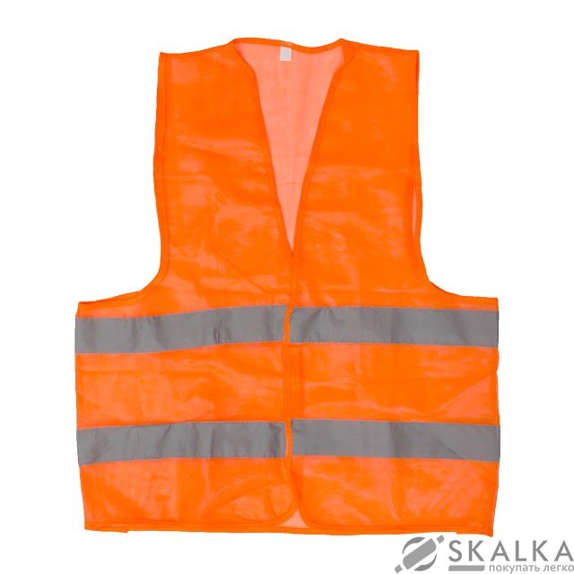 На фото Жилет сигнальный Intertool оранжевый XL (60*70см), 100 гр/м2 (SP-2024)