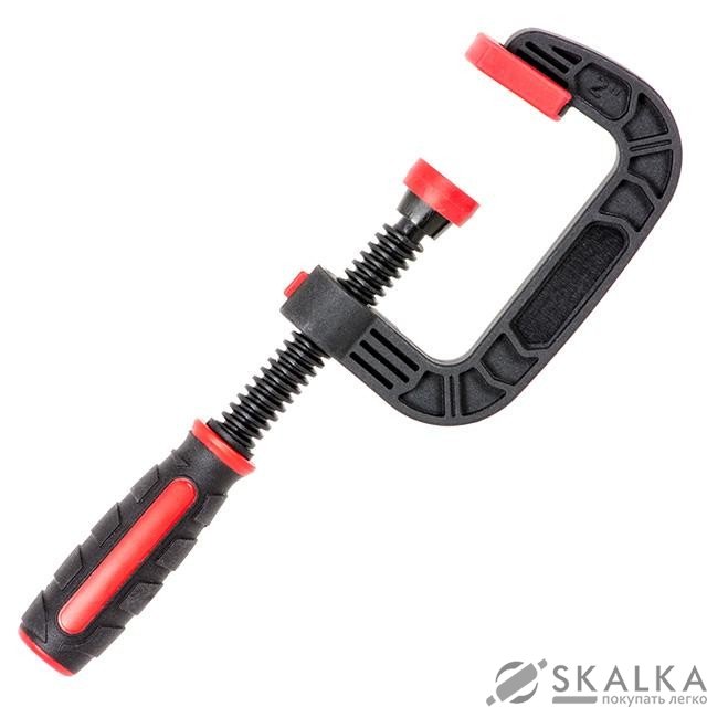 На фото Струбцина Intertool тип "C" 3",75мм, нейлоновая (HT-6012)