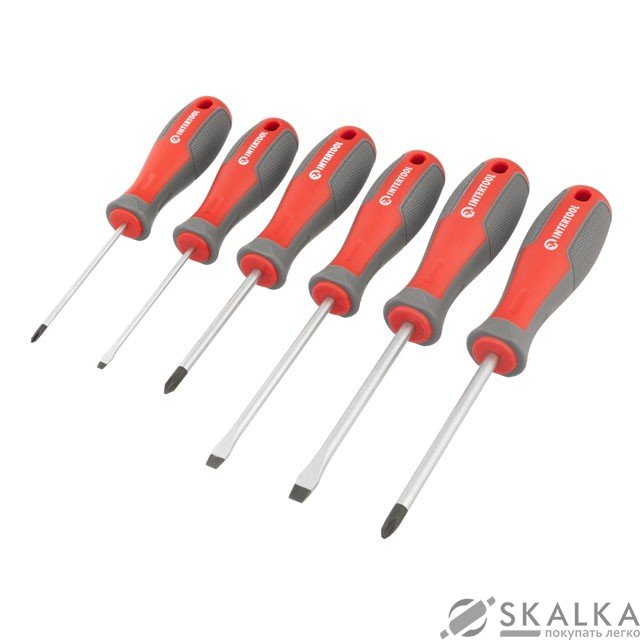 Набор отверток Intertool 6 ед (VT-3346) На фото Набор отверток Intertool 6 ед (VT-3346)