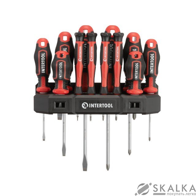 Набор отверток Intertool 12 ед STORM (VT-3442) На фото Набор отверток Intertool 12 ед STORM (VT-3442)