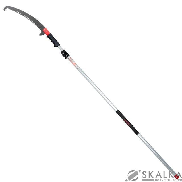 На фото Высоторез с телескопической ручкой Intertool 5м, полотно 350мм (HT-3115)