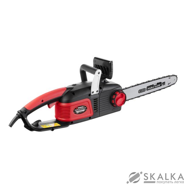 На фото Пила цепная электрическая Intertool 2400Вт, шина 40см, плавный пуск, SDS (WT-0625)