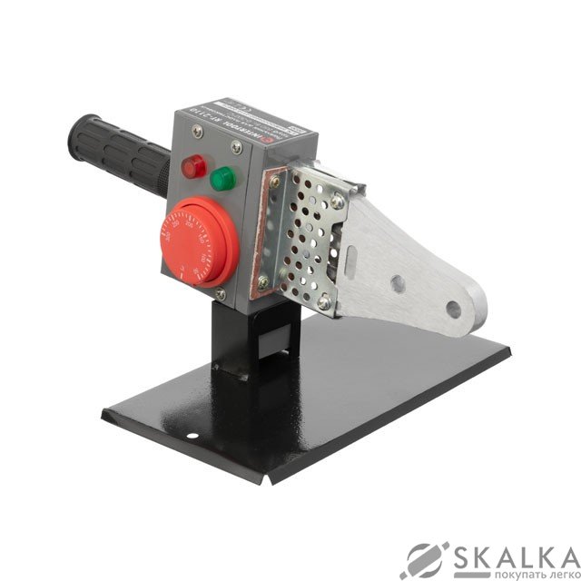 На фото Паяльник для пластиковых труб Intertool 850 Вт 0-300°C насадки 20, 25, 32 мм (RT-2110)