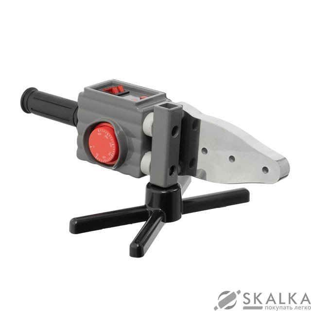 На фото Паяльник для пластиковых труб Intertool 850/1850 Вт 0-300°C, 20, 25, 32, 40, 50, 63 мм (RT-2112)