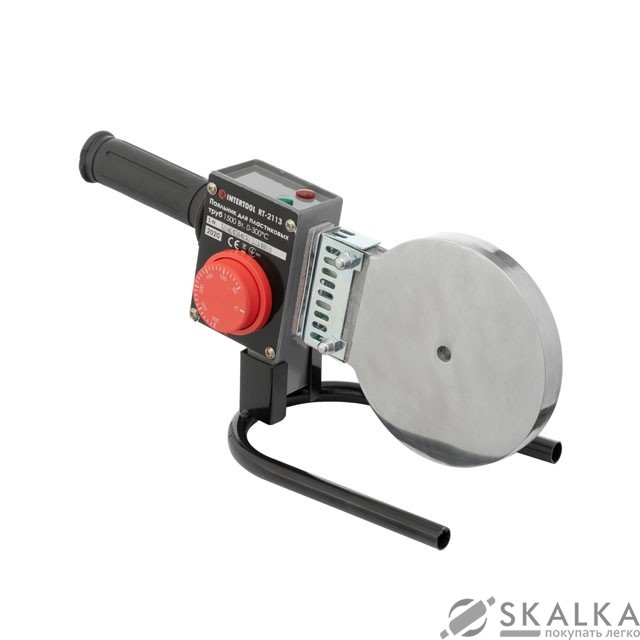 Паяльник для пластиковых труб Intertool 1500 Вт 0-300°С насадки 75, 90, 110 мм (RT-2113) На фото Паяльник для пластиковых труб Intertool 1500 Вт 0-300°С насадки 75, 90, 110 мм (RT-2113)