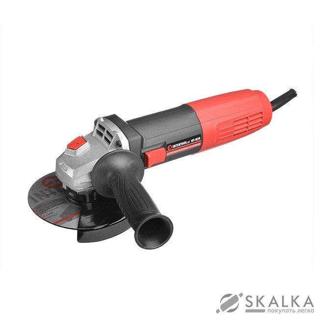 Шлифмашина угловая Intertool 750Вт, диаметр круга 125мм, 11000 об/мин (WT-0220) На фото Шлифмашина угловая Intertool 750Вт, диаметр круга 125мм, 11000 об/мин (WT-0220)