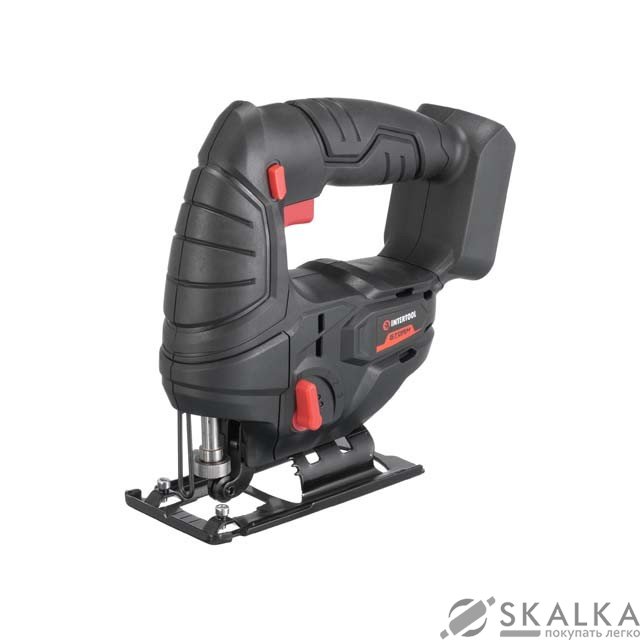На фото Лобзик аккумуляторный Intertool 20 В, 0-2700 об/мин, бесключевой патрон, без ЗУ и АКБ (WT-0358)