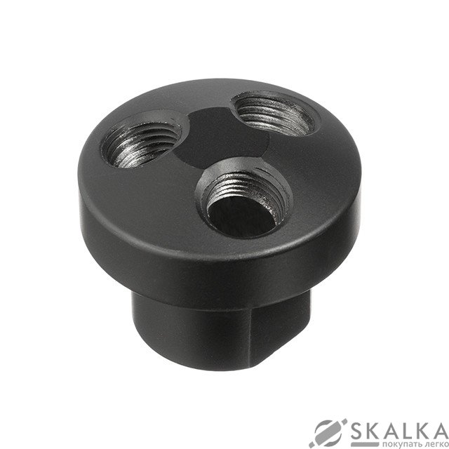 На фото Разветвитель воздуха 1/4" на 3 выхода, W-образный, 10bar Intertool (PT-1851)