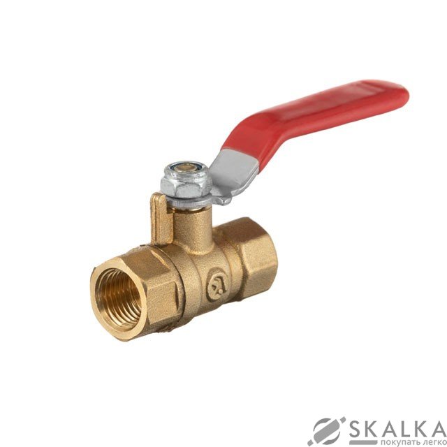 На фото Кран шаровый воздушный, латунь, внутренняя резьба 1/4"-1/4" Intertool STORM (PT-1881)