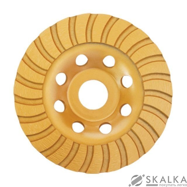 На фото Фреза торцевая Intertool шлифовальная алмазная Turbo 125*22.2мм (CT-6225)