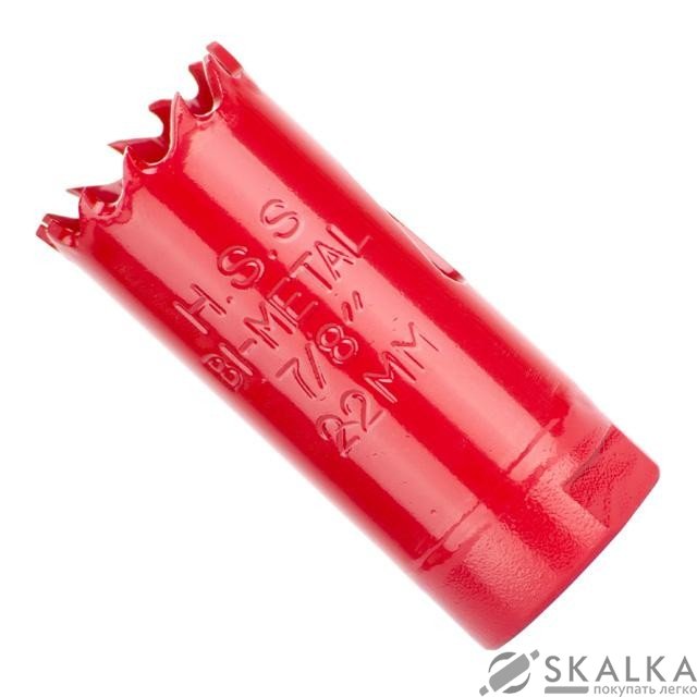 На фото Сверло корончатое биметаллическое Intertool 22 мм (SD-5622)