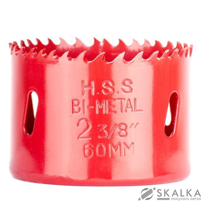 На фото Сверло корончатое биметаллическое Intertool 60 мм (SD-5660)