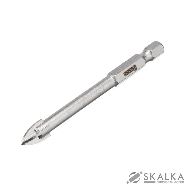 На фото Сверло по стеклу и керамике Intertool 8мм HEX 1/4''(6.35mm) (SD-0288)