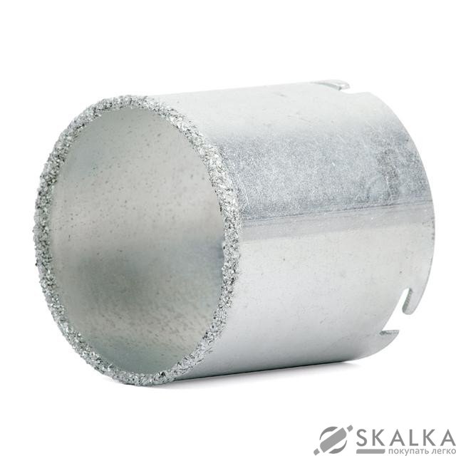 На фото Сверло корончатое по плитке Intertool D-67 мм, H-64 мм (SD-0393)