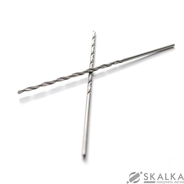 На фото Сверло по металлу Intertool удлиненное DIN 340 1,5 мм HSS (SD-5215)