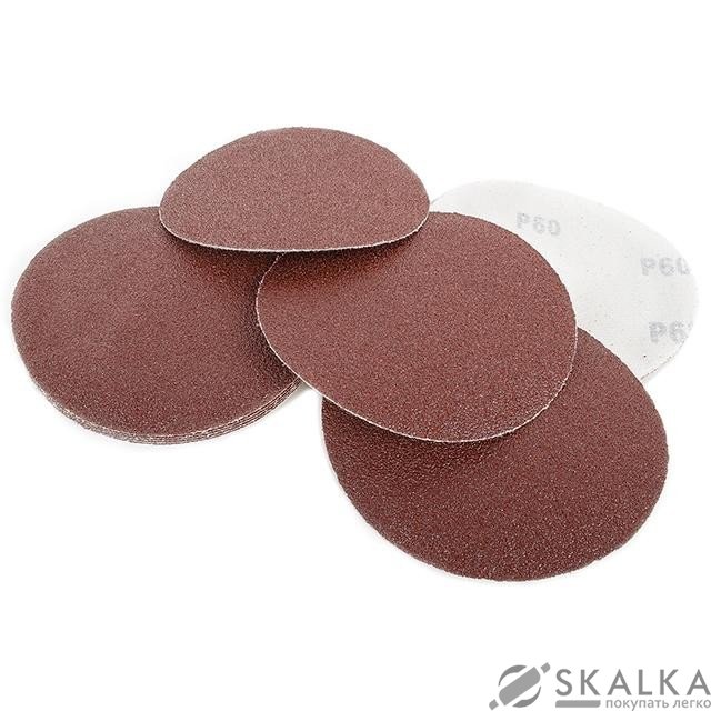 Круг наждачный самоклеющийся Intertool 125мм, бумага класс С, 120 г/м2, К60, уп. 10ед (BT-0506) На фото Круг наждачный самоклеющийся Intertool 125мм, бумага класс С, 120 г/м2, К60, уп. 10ед (BT-0506)