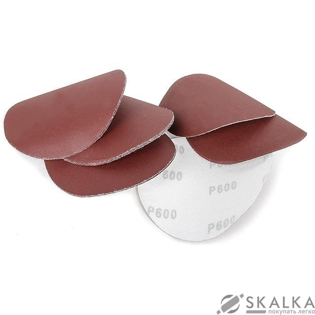 На фото Круг наждачный самоклеющийся Intertool 125мм, бумага класс С, 120 г/м2, К600, уп. 10ед (BT-0560)