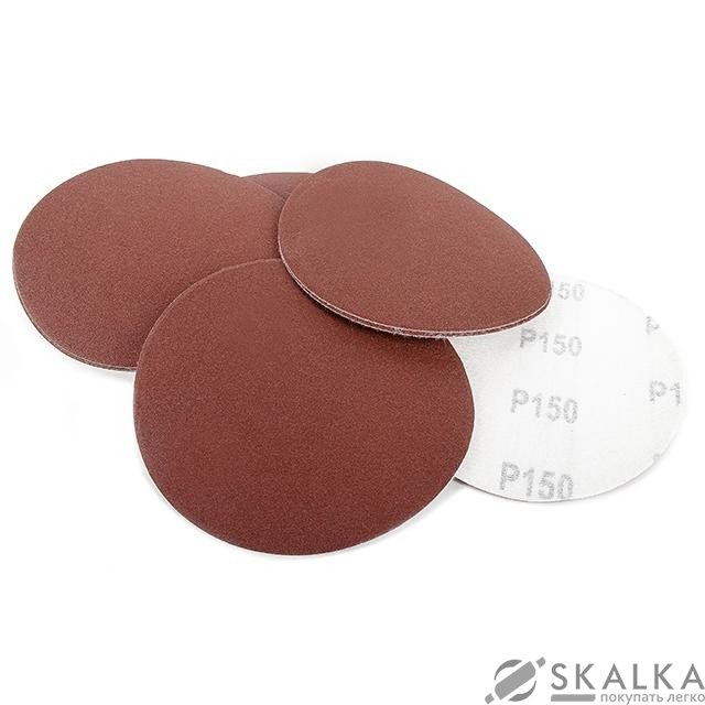 Круг наждачный самоклеющийся Intertool 125мм, бумага класс E, 220 г/м2, К150, уп. 10ед (BT-0563) На фото Круг наждачный самоклеющийся Intertool 125мм, бумага класс E, 220 г/м2, К150, уп. 10ед (BT-0563)