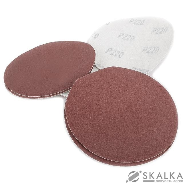 Круг наждачный самоклеющийся Intertool 125мм, бумага класс E, 220 г/м2, К220, уп. 10ед (BT-0565) На фото Круг наждачный самоклеющийся Intertool 125мм, бумага класс E, 220 г/м2, К220, уп. 10ед (BT-0565)