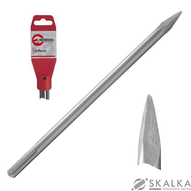 Пробойник Intertool по камню SDS MAX 400*18мм (SD-0445) На фото Пробойник Intertool по камню SDS MAX 400*18мм (SD-0445)