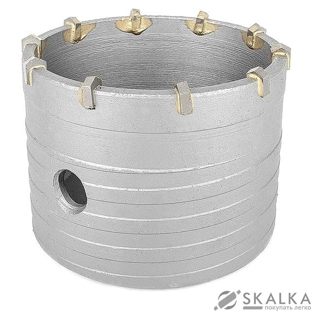 На фото Сверло корончатое Intertool по бетону 80мм (SD-0422)