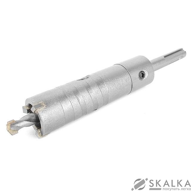 Коронка Intertool по бетону 26мм и переходник SDS Plus 100мм (SD-7026) На фото Коронка Intertool по бетону 26мм и переходник SDS Plus 100мм (SD-7026)