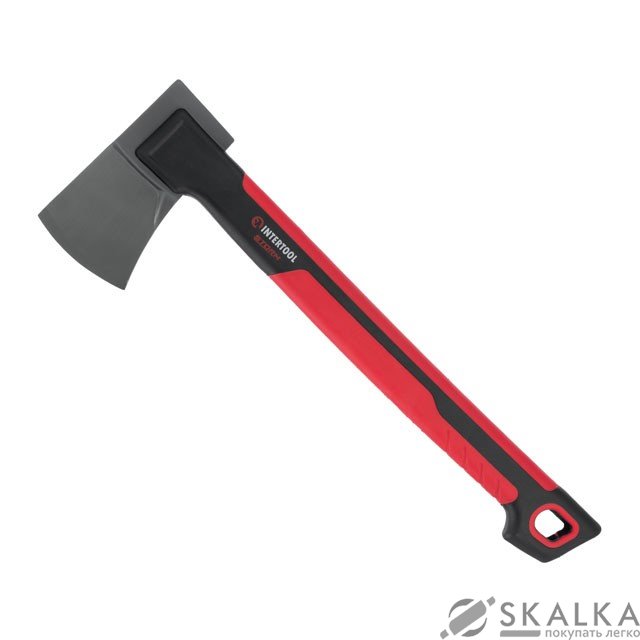 Топор Intertool 930г ручка из фибергласса STORM (HT-0292) На фото Топор Intertool 930г ручка из фибергласса STORM (HT-0292)