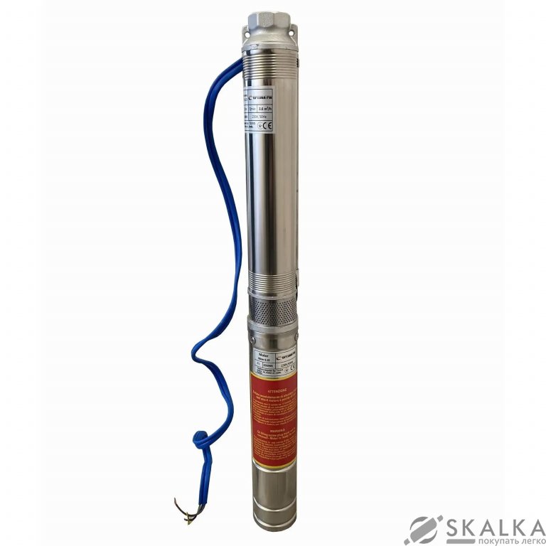 На фото Насос для скважины Optima PM 3SDm2.5/7 0.25 кВт 35 м 1.5 м кабель