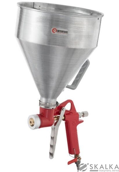 Штукатурный распылитель Intertool 4,6,8мм, В/Б, 6000мл, 3-6b (PT-0401) На фото Штукатурный распылитель Intertool 4,6,8мм, В/Б, 6000мл, 3-6b (PT-0401)