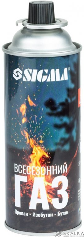 На фото Баллон газовый всесезонный 220г ОАЭ Sigma (2901811)