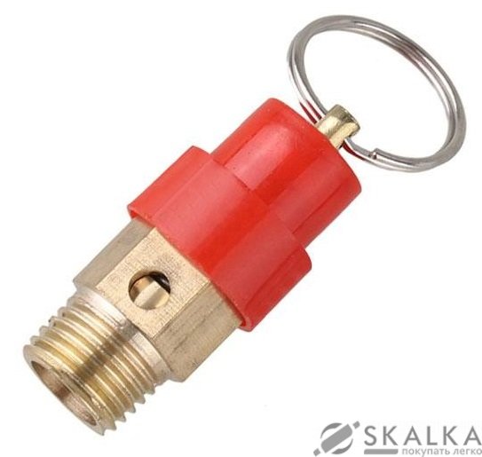 На фото Предохранительный клапан Intertool для компрессора 1/4" (PT-5002)