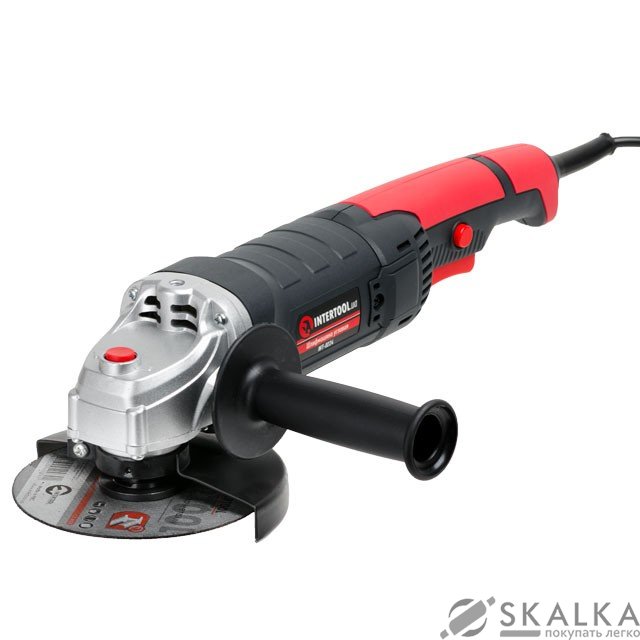 На фото Болгарка Intertool 1200 Вт 125 мм (WT-0224)