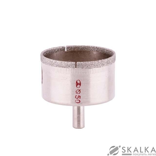 На фото Коронка трубчатая Intertool по стеклу и керамике 50мм (SD-0368)