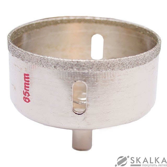 На фото Коронка трубчатая Intertool по стеклу и керамике 65мм (SD-0373)