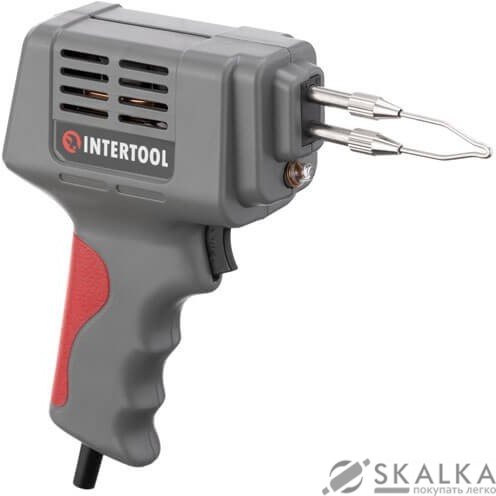 На фото Паяльник импульсный с трансформатором Intertool 100Вт (RT-2001)