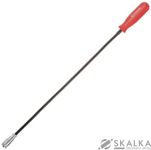 На фото Захват магнитный гибкий с led-подсветкой Intertool 565 мм 2.25 кг (ET-1010)